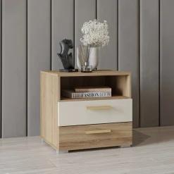 Nachtkastje met Lades Verdal - Eiken