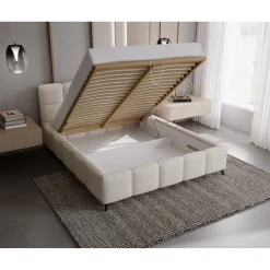 Opberg Bed Nola – Luxe Bekleding | Kies je kleur