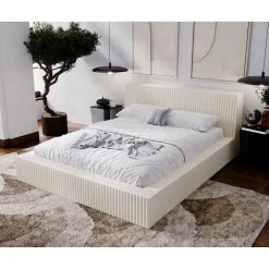 Opberg Bed Tino – Luxe Ribstof Bekleding | Zacht, Warm & Duurzaam