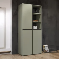 Opbergkast Crotone - 3-deurs - Groen