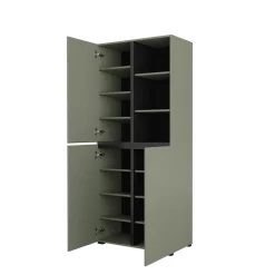 Opbergkast Crotone - 3-deurs - Groen