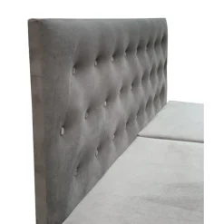 OP=OP Opberg boxspring Andy - 200 x 200 Zwart | Incl. Pocketvering + 40 cm extra hoge opbergruimte