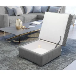 Poef opbergruimte Karlo