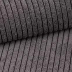 Poso 22 - Ribstof Antraciet/Bruin