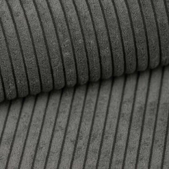 Poso 115 - Ribstof Antraciet/Bruin