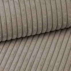 Poso 3 - Ribstof Licht Taupe