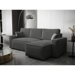 Slaapbank met opbergruimte Pom | Hoekbank - Universeel