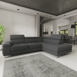 Slaapbank met opbergruimte Sem | Hoekbank