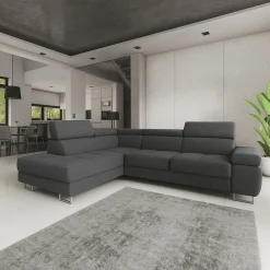 Slaapbank met opbergruimte Sem | Hoekbank