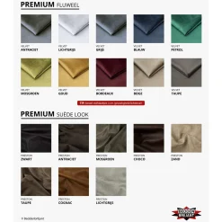 Slaapbank met Opbergruimte Kos | Hoekbank - Kies je kleur