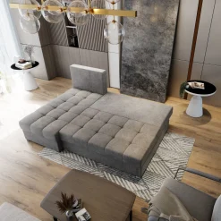 Slaapbank met opbergruimte Rio | Hoekbank - Kies je kleur