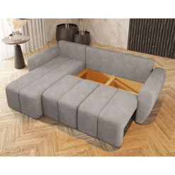 Slaapbank met opbergruimte Max | L-Hoekbank | Universeel