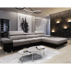 Slaapbank met opbergruimte Sem | L-Hoekbank