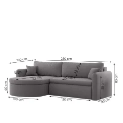 Slaapbank Venetië met Opbergruimte | Loungebank