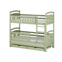 Stapelbed Bas - Groen - Direct Leverbaar!