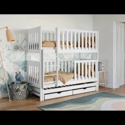 Stapelbed Emiel - Wit - Direct Leverbaar!