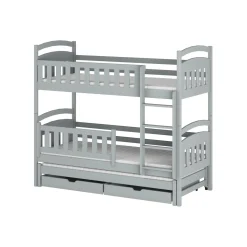 Stapelbed met Lade Bas - 3-persoons - Kinderbed - Leverbaar in 6 kleuren!