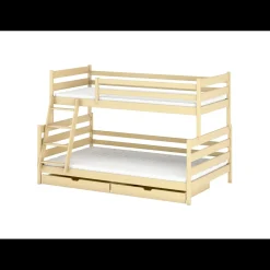 Stapelbed met Lade Faas - 3-persoons - 90/120 x 200 - Kinderbed - Leverbaar in 8 kleuren!