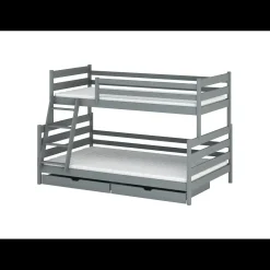 Stapelbed met Lade Faas - 3-persoons - 90/120 x 200 - Kinderbed - Leverbaar in 8 kleuren!