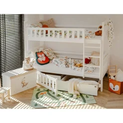 Stapelbed met Lade Ilias - 2-persoons - 90 x 200 - Direct Leverbaar!