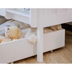 Stapelbed met Lade Mira - Wit - Direct Leverbaar!