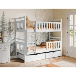 Stapelbed met Lade Mira - 2-persoons - Kinderbed - Leverbaar in 8 kleuren!