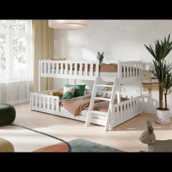 Stapelbed Niels - Wit - Direct Leverbaar!