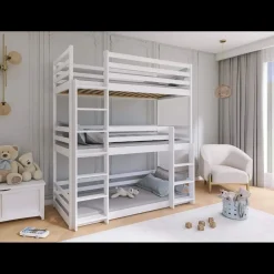 Stapelbed Teun - 3-persoons - Leverbaar in 10 kleuren!