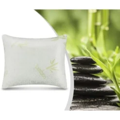 Swiss Bamboo Pillow | Visco Gel Chips (memory foam)