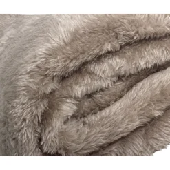 Teddy - plaid Diep Taupe (150 x 200)