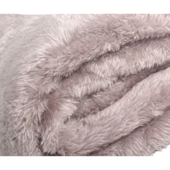 Teddy - plaid Poeder Roze (150 x 200)