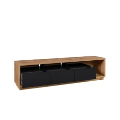 TV-meubel Celano - Wotan Eiken / Zwart