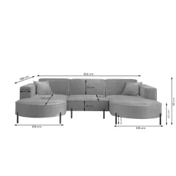 U-Bank Hills – Universeel – Ruime keuze aan kleur en stof