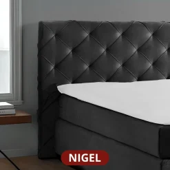 Vaste Boxspring - Incl. Antislip matrassen - Stel zelf samen