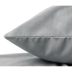 Velvet Kussensloop Fluweel Grijs (2 in 1)