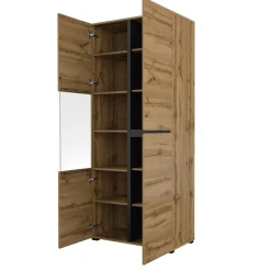 Vitrinekast Crotone - 2-deurs - Wotan Eiken