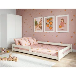 Vloerbed Fin - Leverbaar in 10 kleuren!