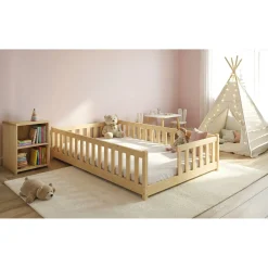 Vloerbed Lex - Naturel - Direct Leverbaar!